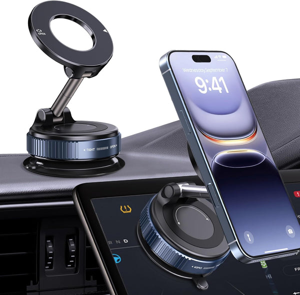 Suport Magnetic Telefon pentru Mașină – Rotire 360°